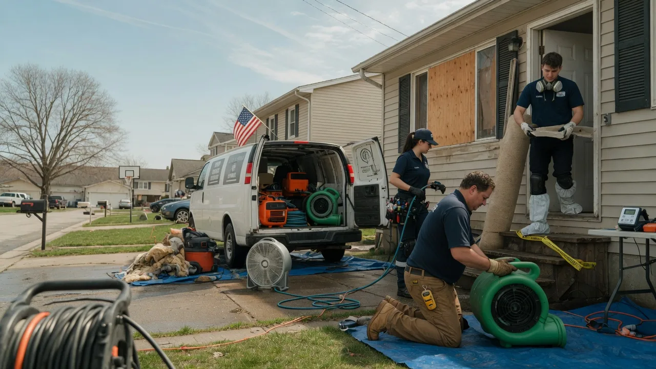 Water Damage Restoration in Seven Springs, NC near me